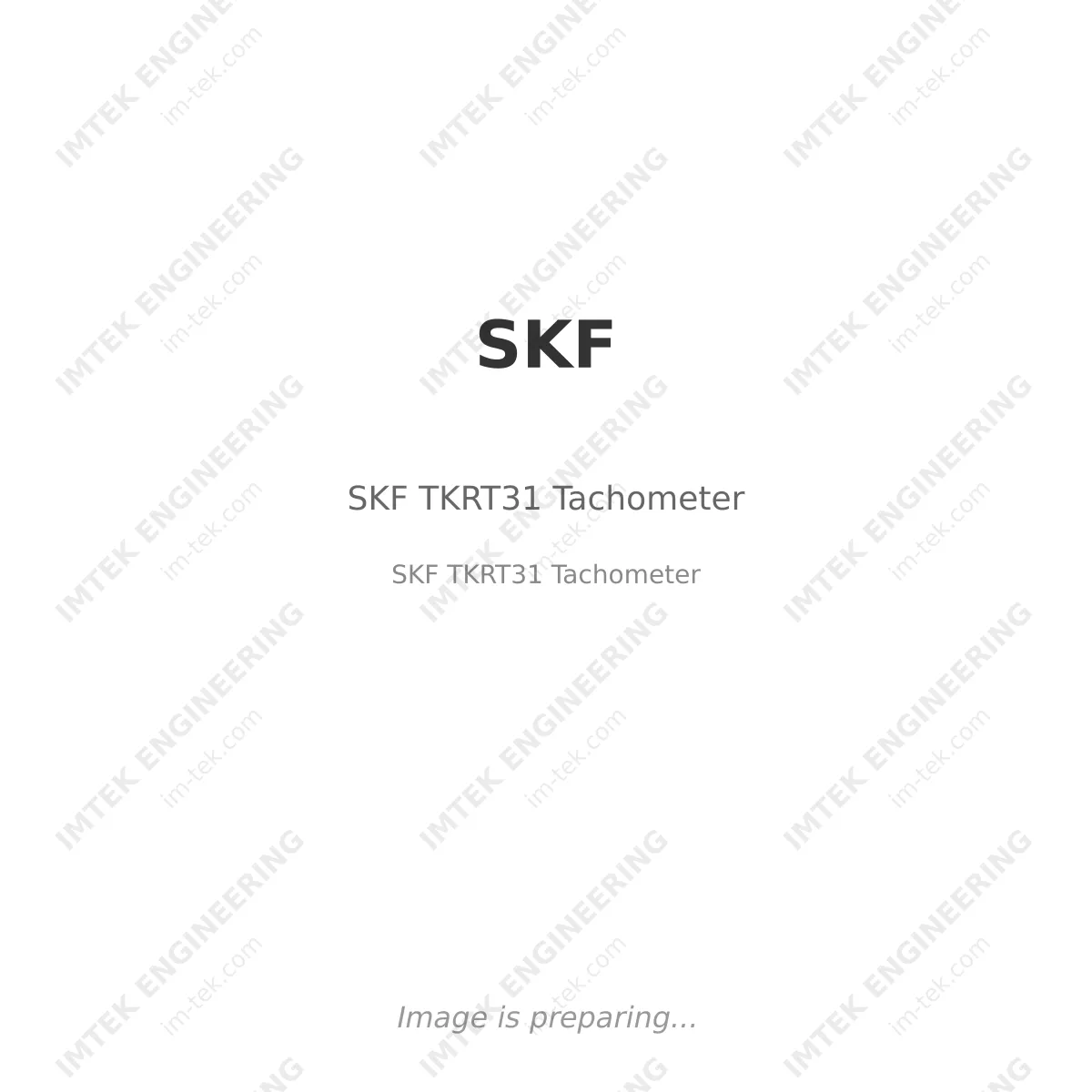 SKF SKF TKRT31 Tachometer - SKF  TKRT31  Tachometer