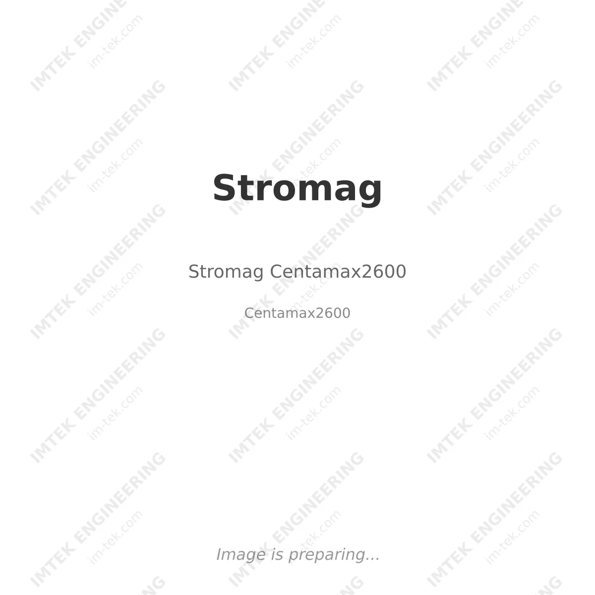 Stromag Stromag Centamax2600 - Centamax2600
