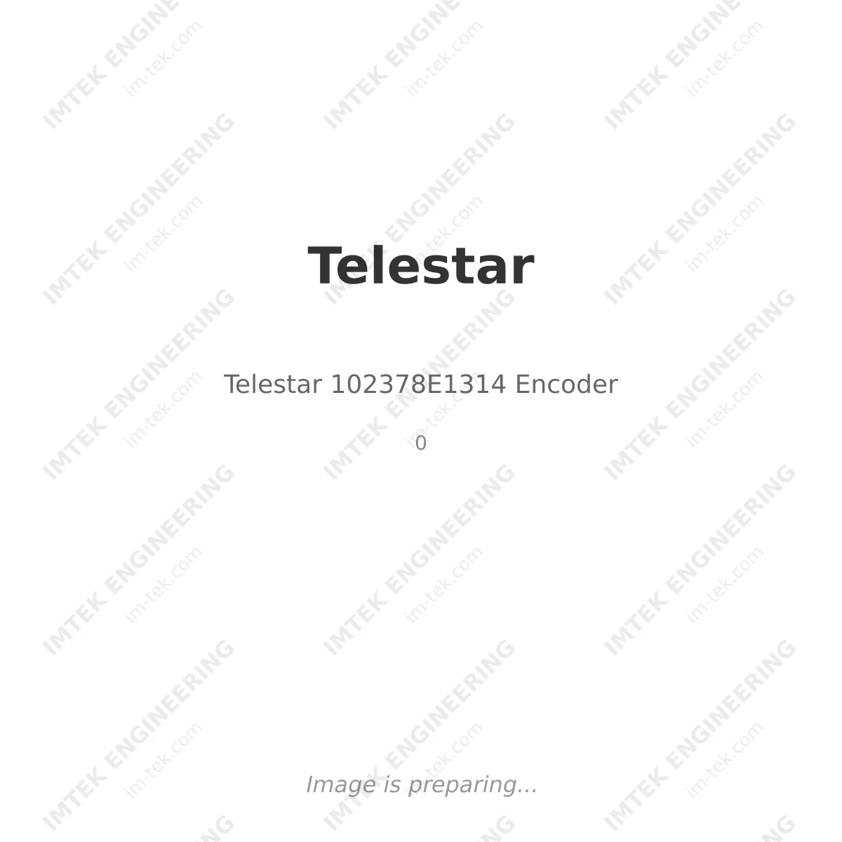 Telestar Telestar 102378E1314 Encoder - 0