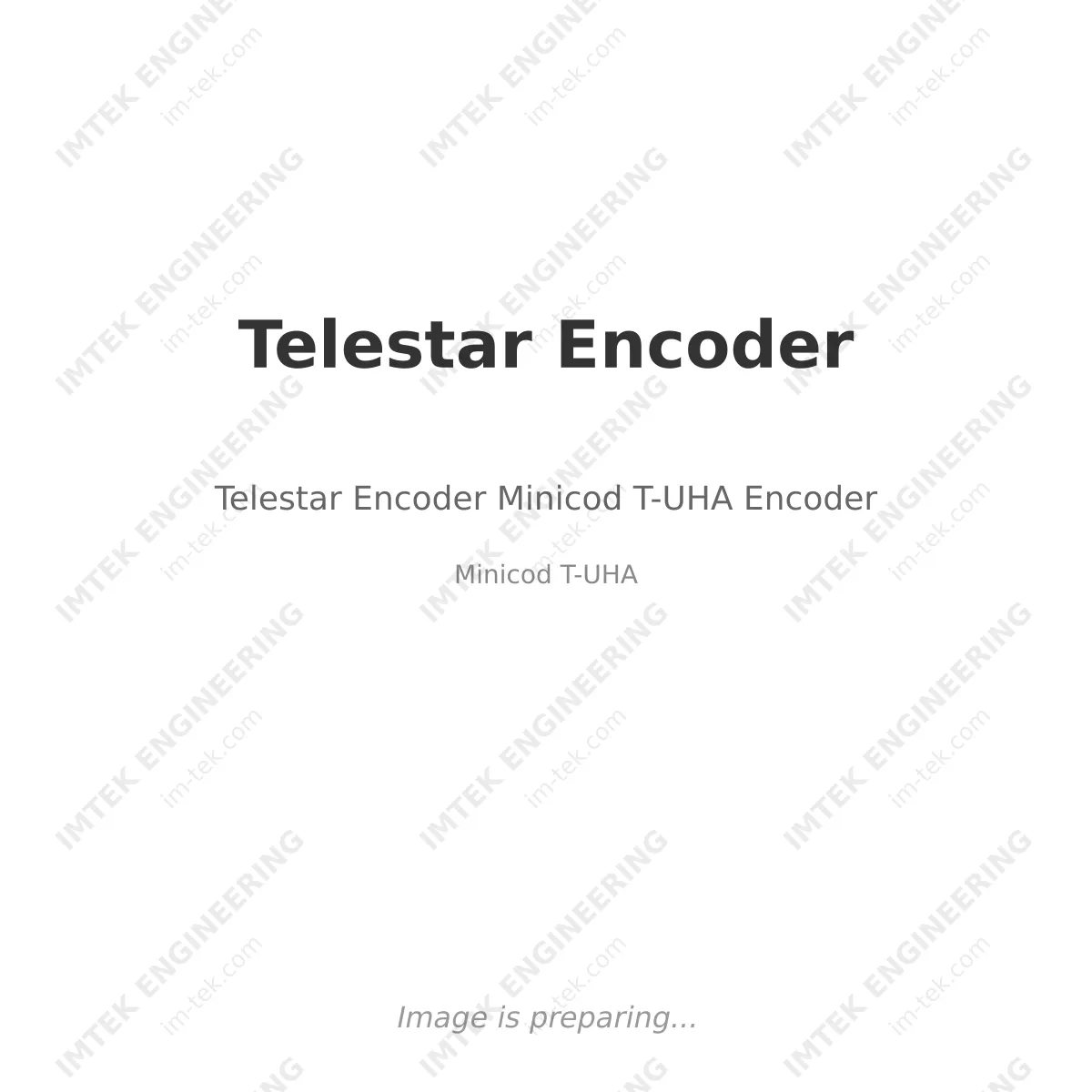 Telestar Encoder Telestar Encoder Minicod T-UHA Encoder - Minicod T-UHA