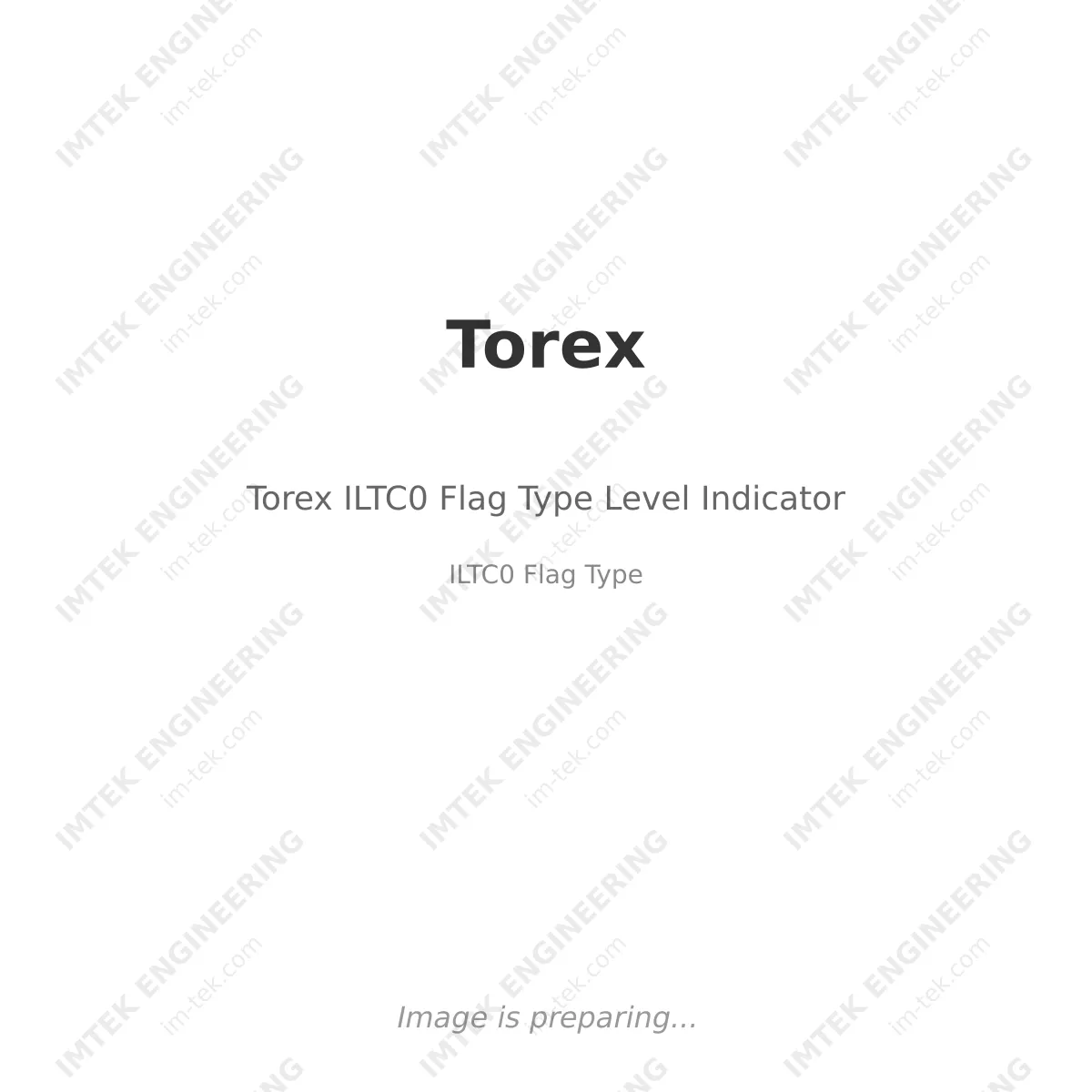 Torex Torex ILTC0 Flag Type Level Indicator - ILTC0 Flag Type