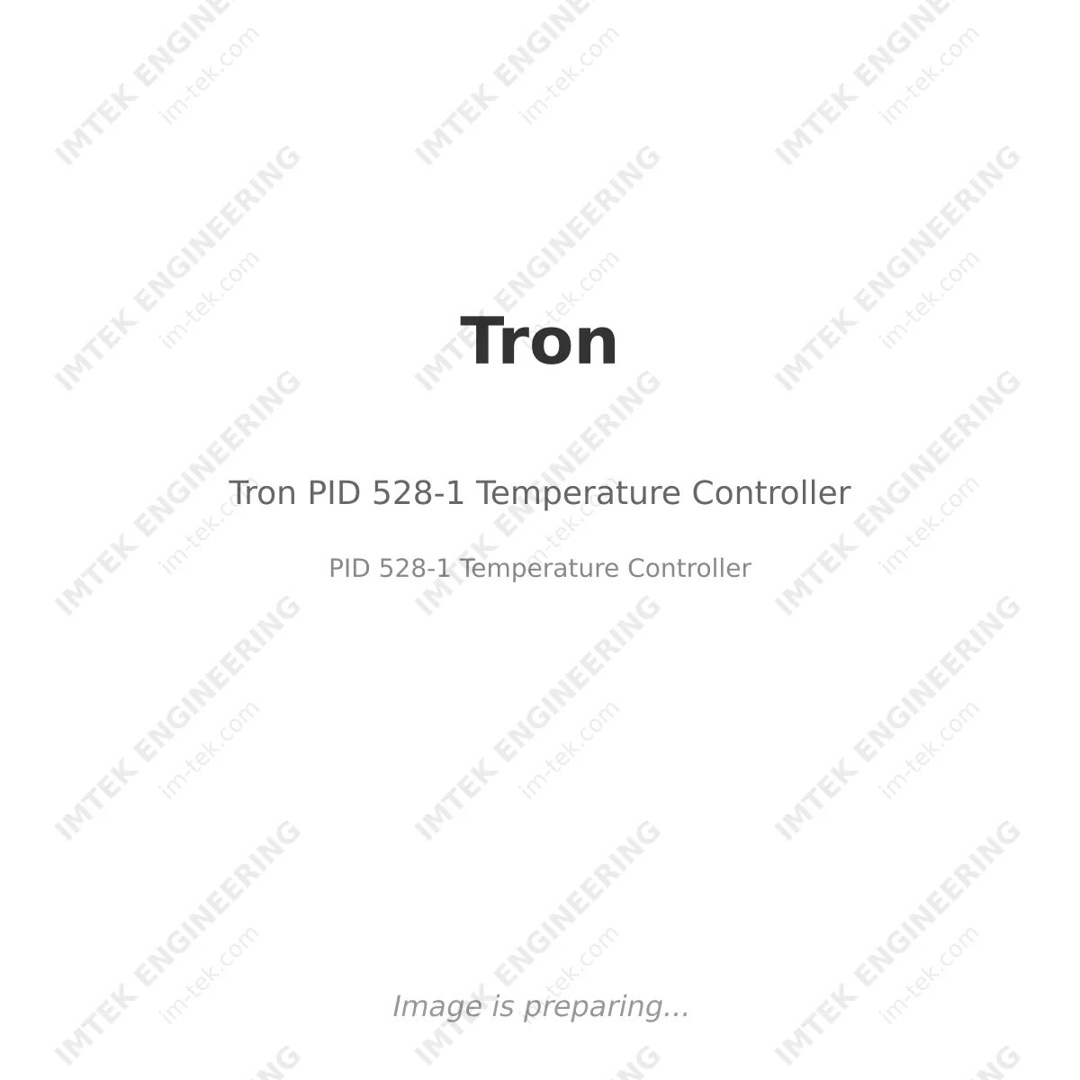 Tron Tron PID 528-1 Temperature Controller - PID 528-1 Temperature Controller