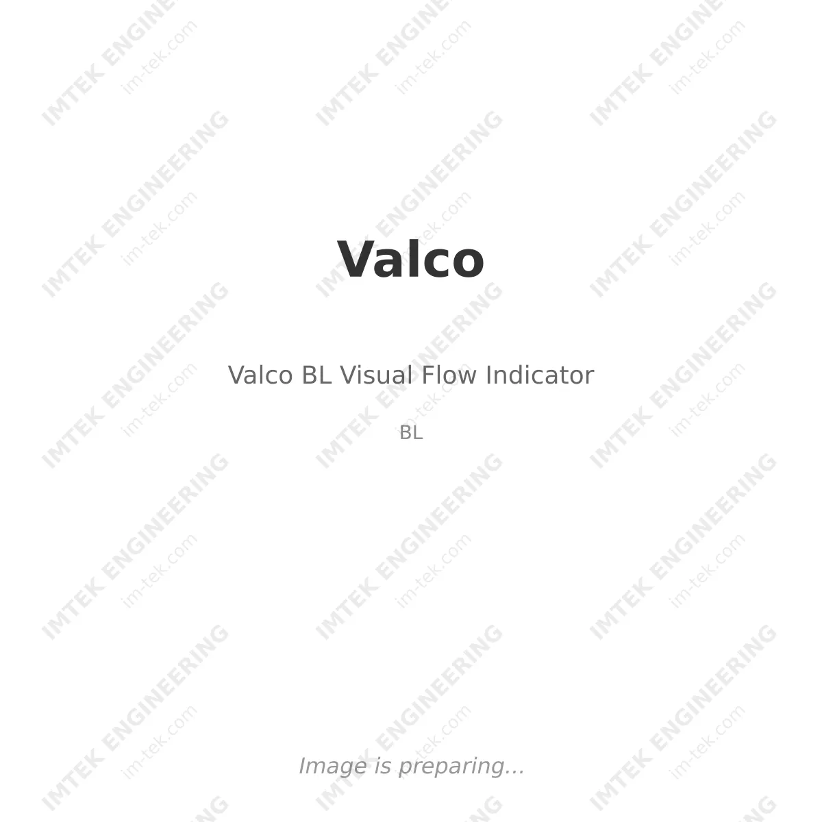 Valco Valco BL Visual Flow Indicator - BL