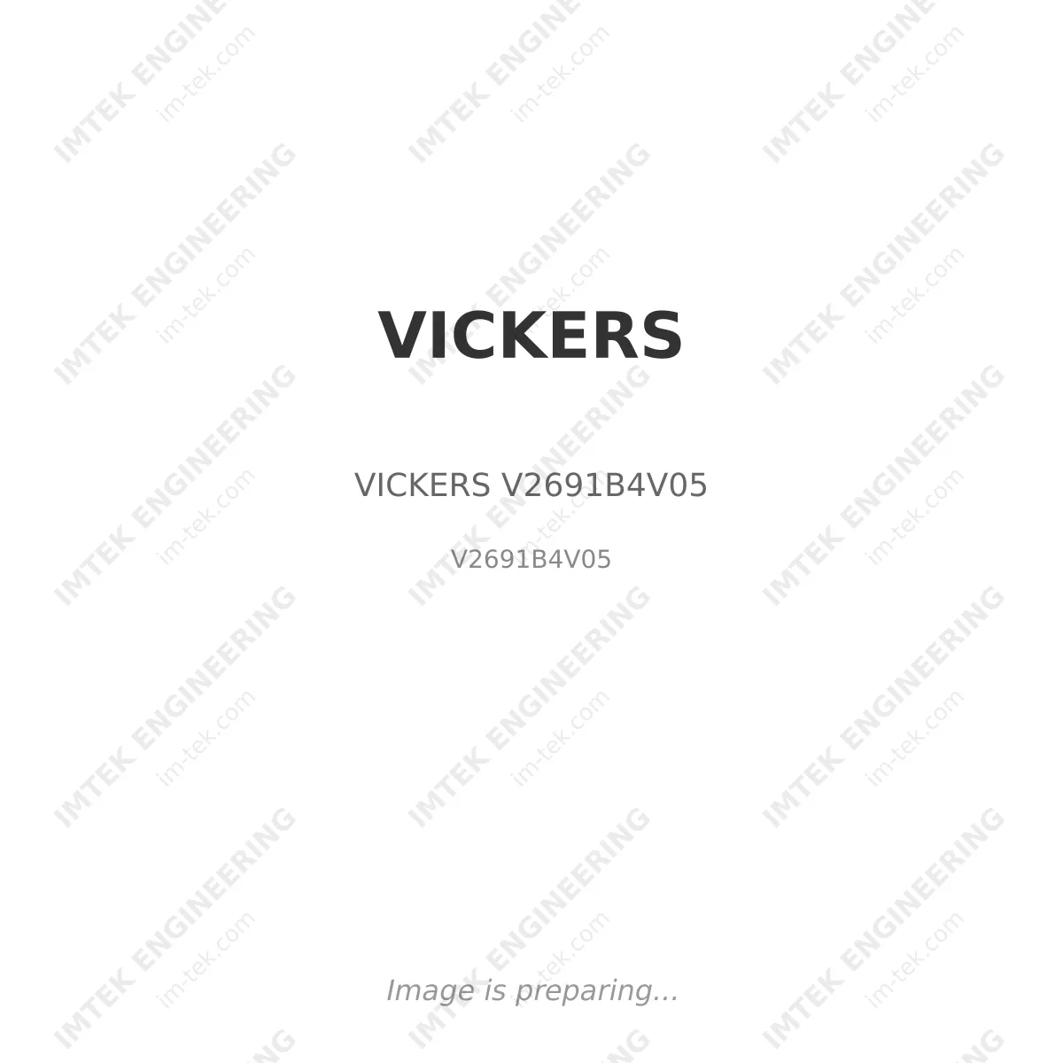VICKERS VICKERS V2691B4V05 - V2691B4V05