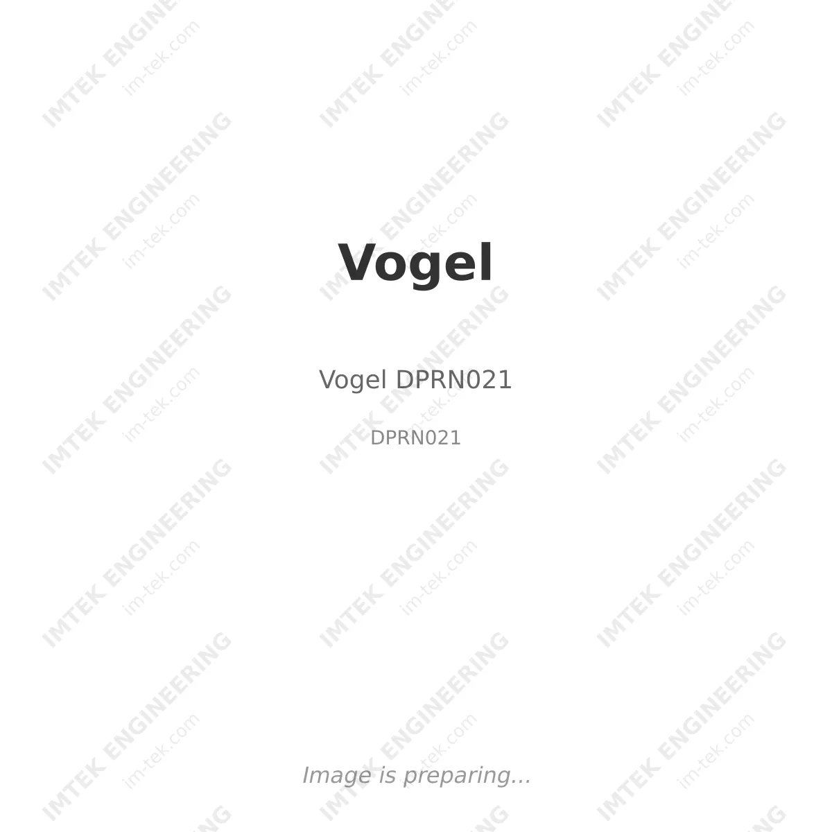 Vogel Vogel DPRN021 - DPRN021