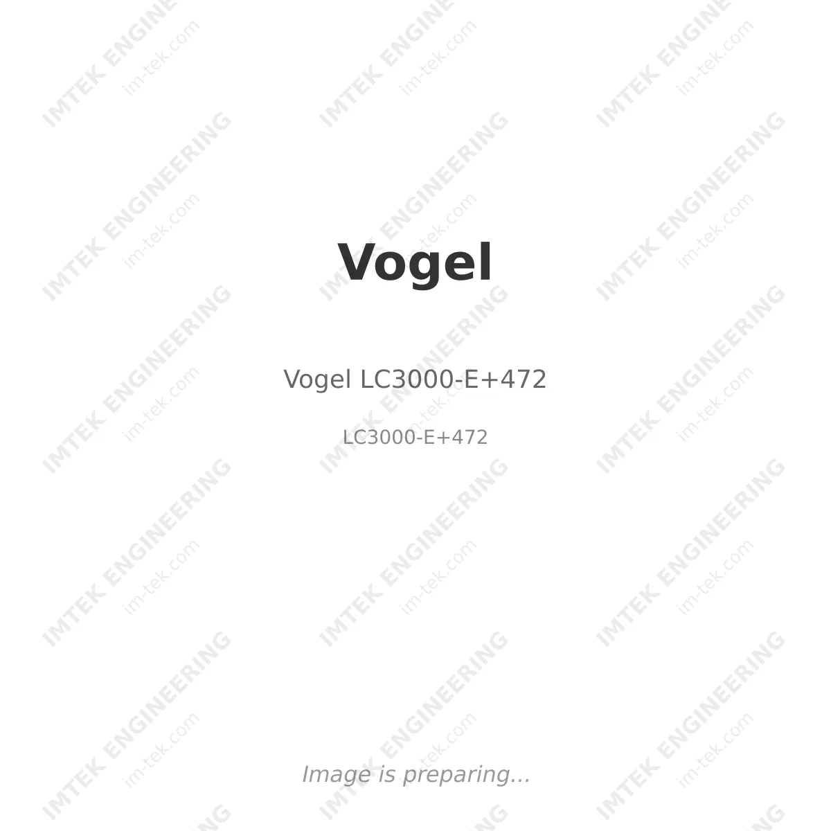 Vogel Vogel LC3000-E+472 - LC3000-E+472