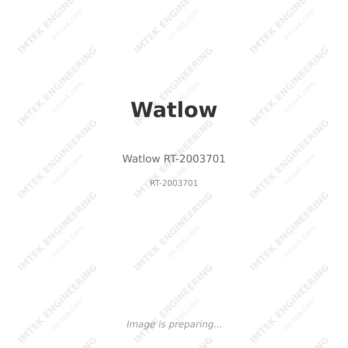 Watlow Watlow RT-2003701 - RT-2003701