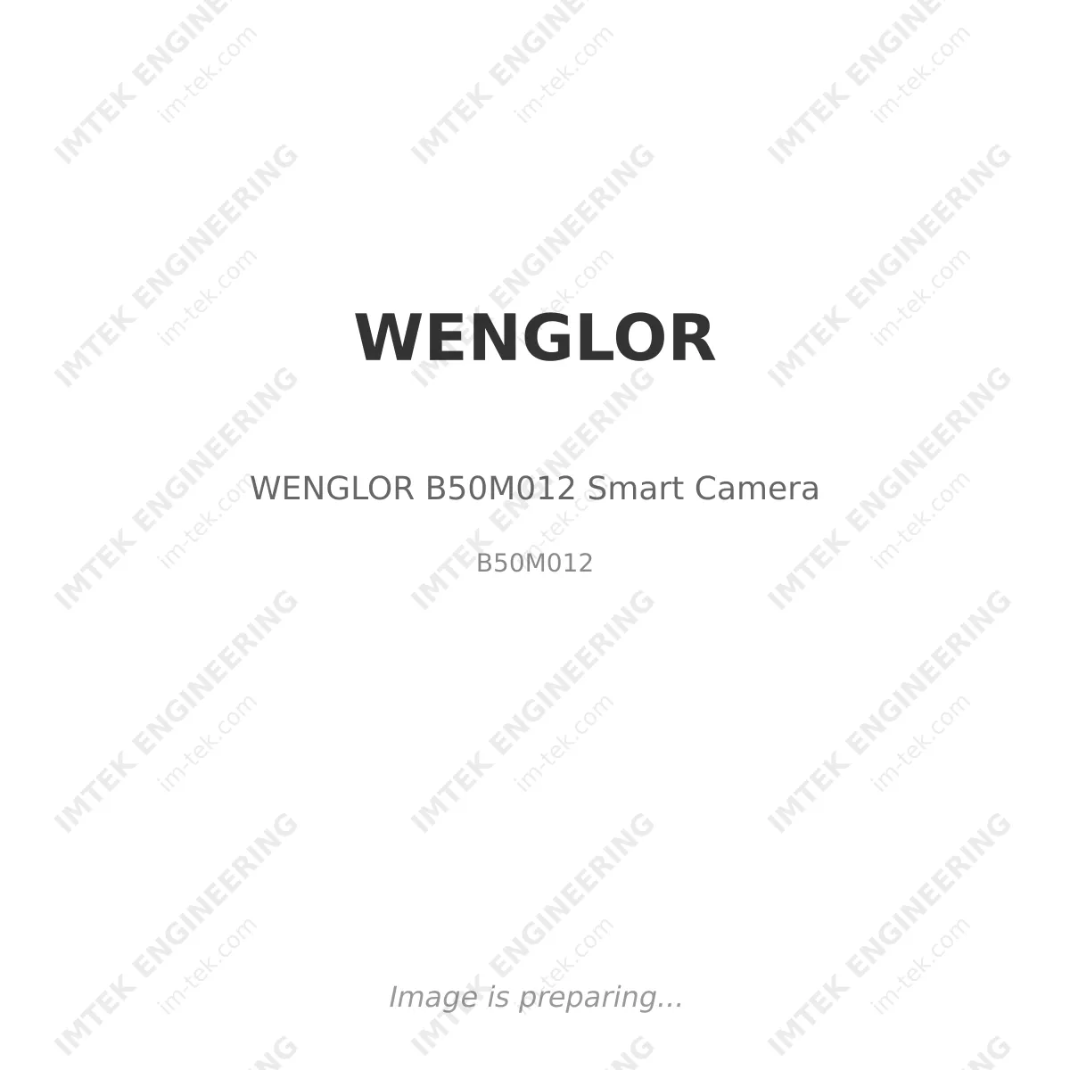 WENGLOR WENGLOR B50M012 Smart Camera - B50M012