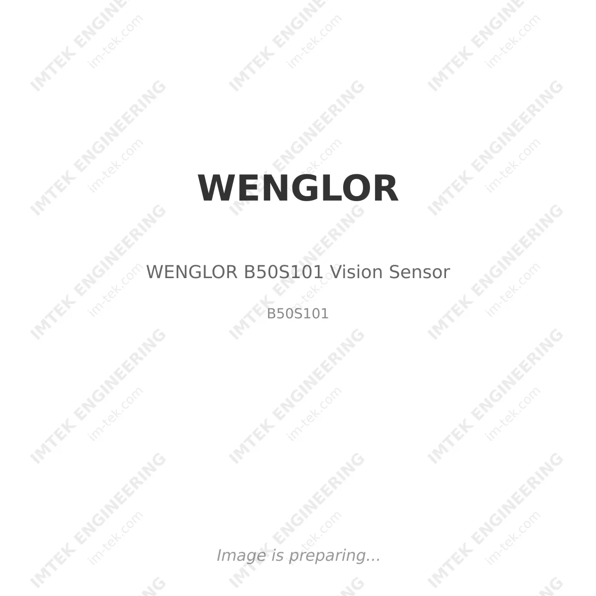 WENGLOR WENGLOR B50S101 Vision Sensor - B50S101