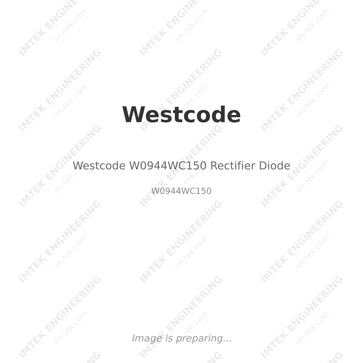 Westcode Westcode W0944WC150 Rectifier Diode - W0944WC150