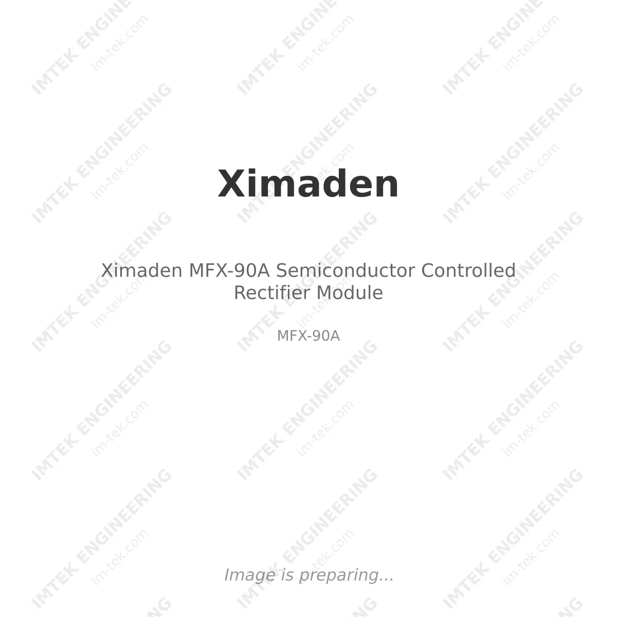 Ximaden Ximaden MFX-90A Semiconductor Controlled Rectifier Module - MFX-90A