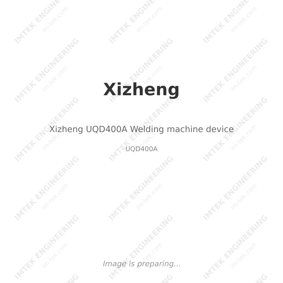 Xizheng Xizheng UQD400A Welding machine device - UQD400A