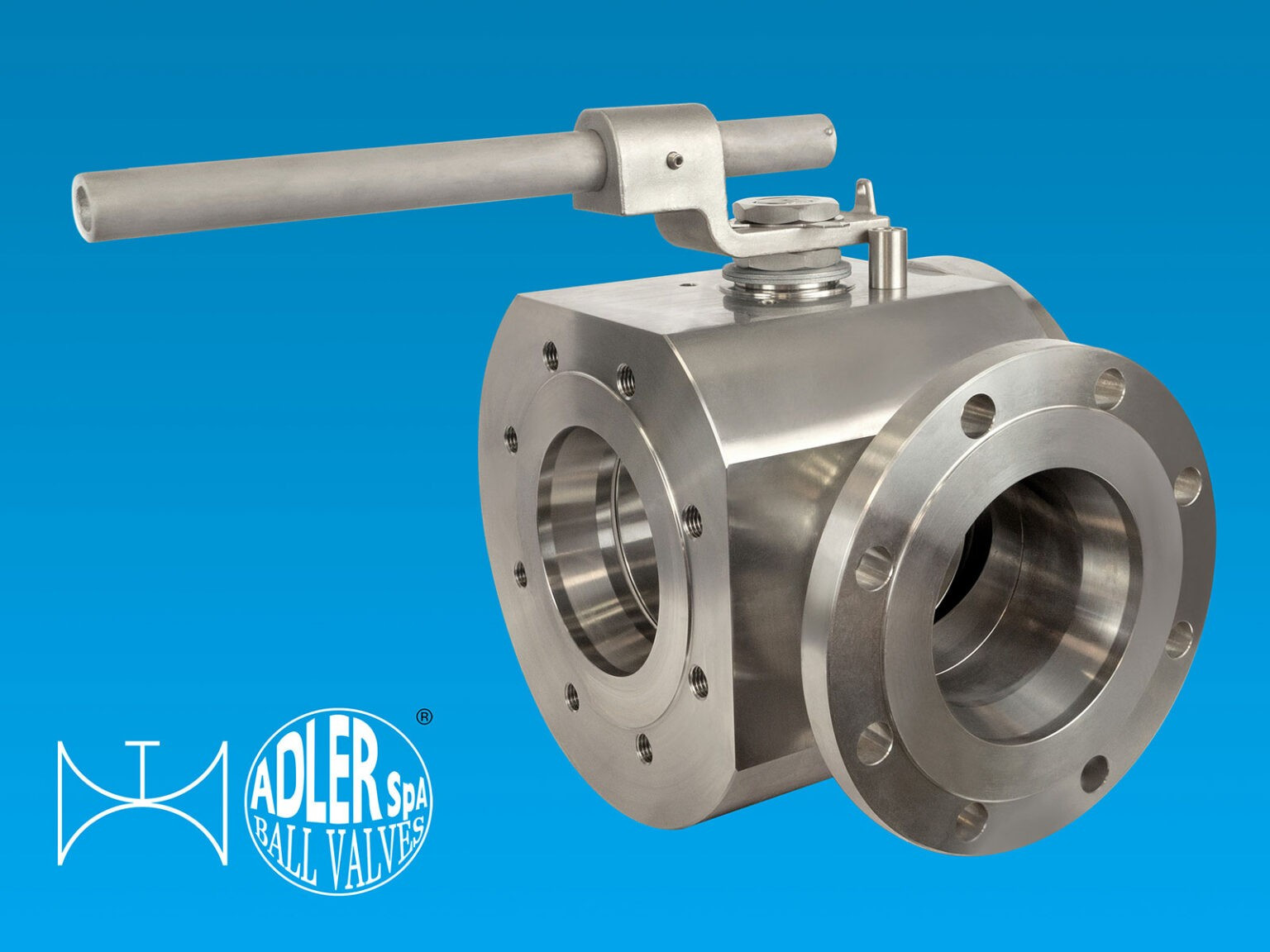 Adler FA4 DN15 3 WAY BALL VALVES Image