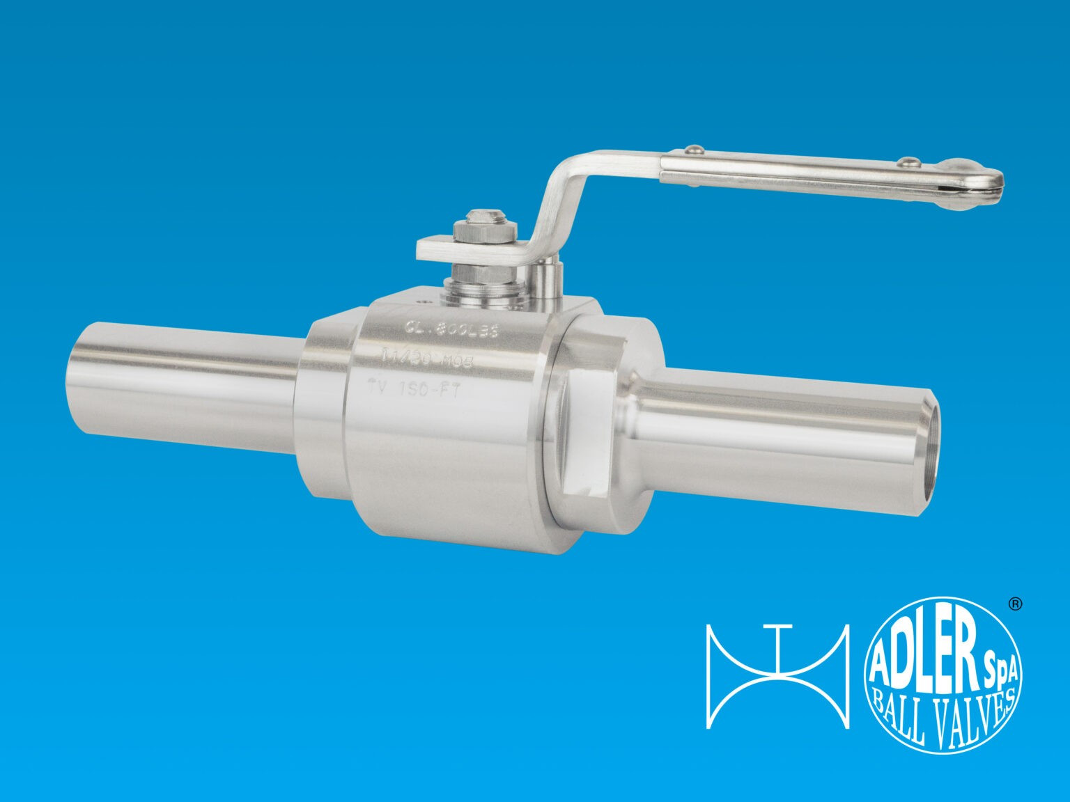 Adler FR2 BALL VALVE WITH WELDING NIPPLES Image