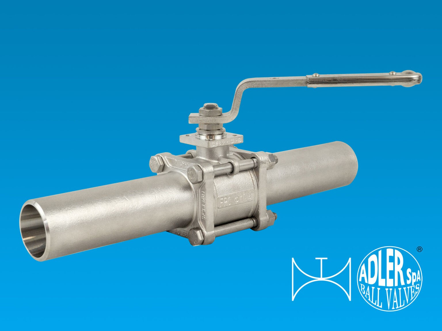 Adler FR3 BALL VALVE WITH WELDING NIPPLES Image