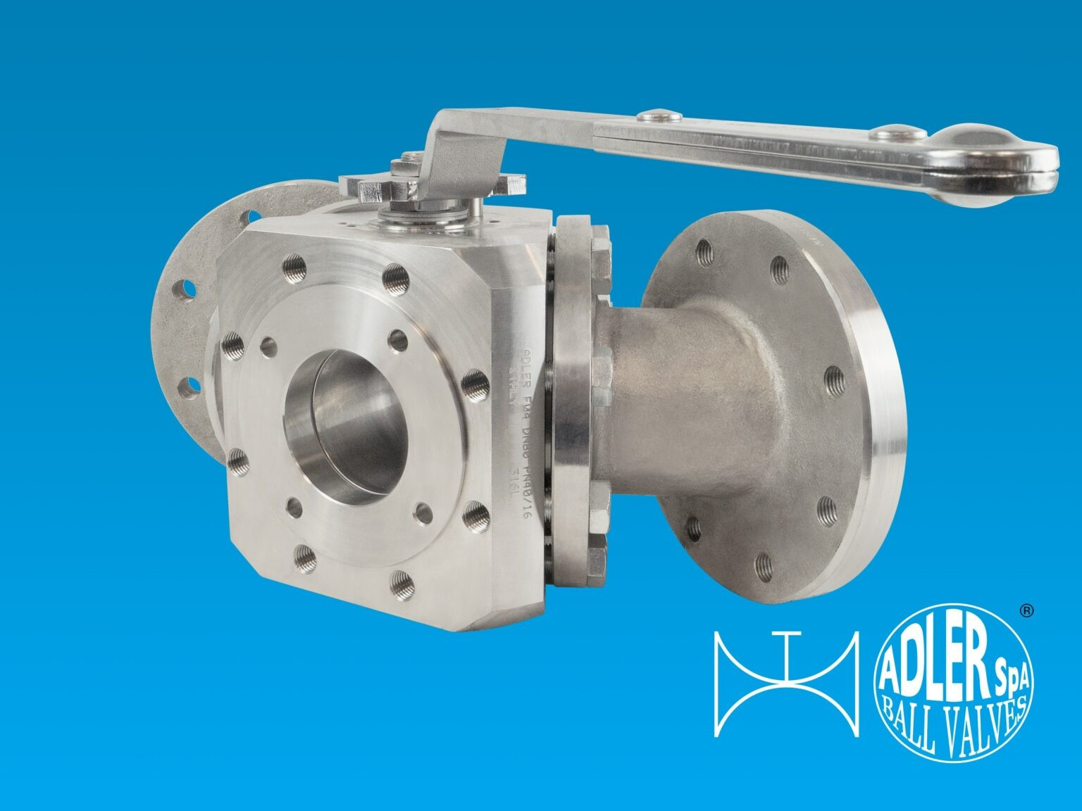 Adler FV4 DN40 3-WAY BALL VALVES Image