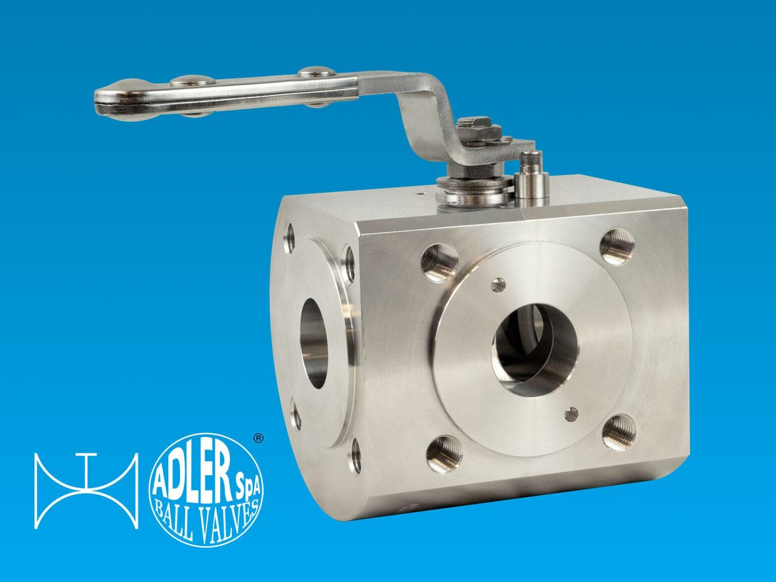 Adler FZ4 DN100 3 WAY BALL VALVE Image