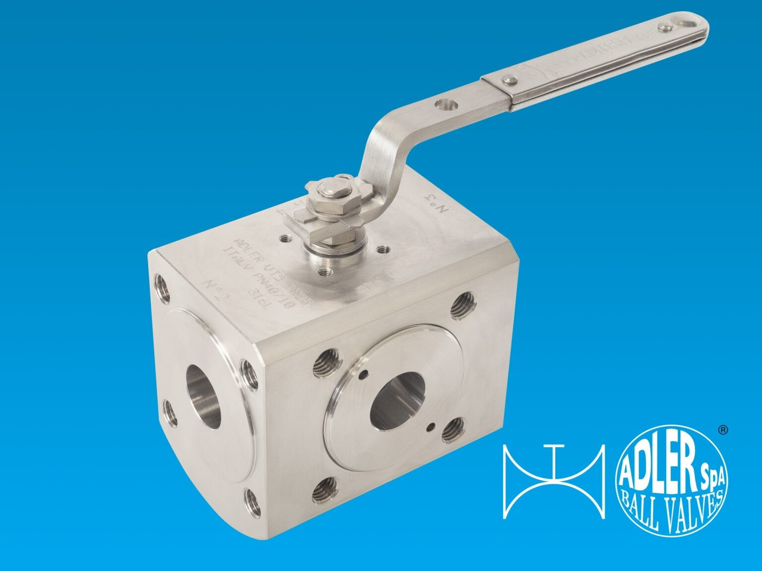 Adler VT5 DN100 4-WAY BALL VALVES Image