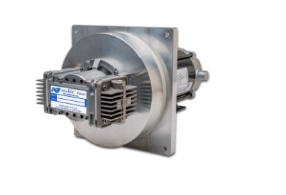 Air Dimensions R221- Metric  Extended Head Dia-Vac® Pump Double Head Hazardous Area Image