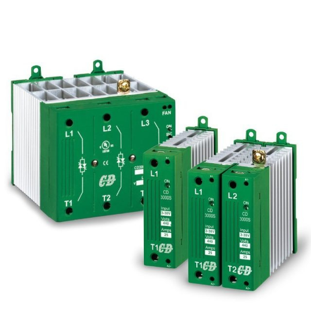 CD Automation CD3000S 2PH  Solid state two-phase static relay Image