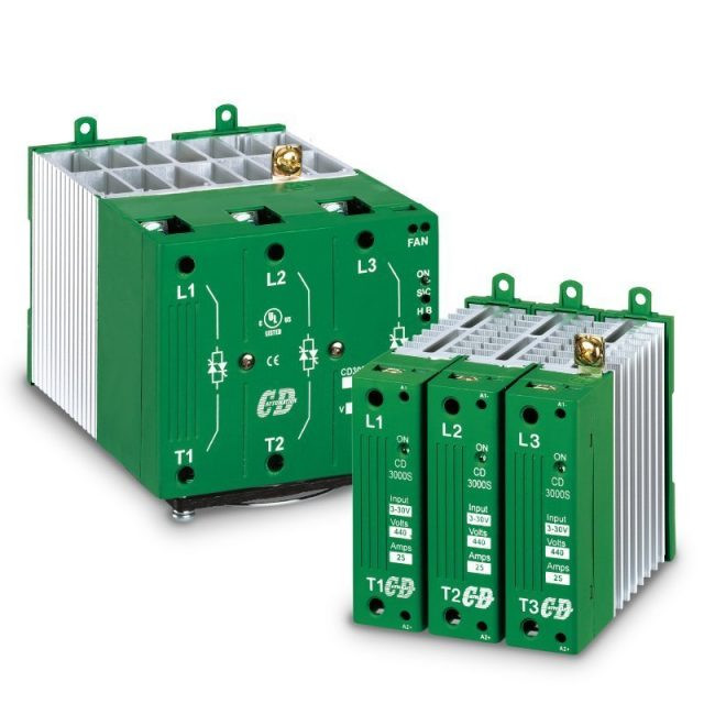 CD Automation CD3000S 3PH  Three-phase solid-state relays Image