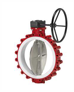 Gefa TYPE K 18  PTFE-Lined Butterfly Valve Image