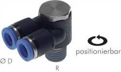 Landefeld Y push-in fittings with external hexagon, standard Image