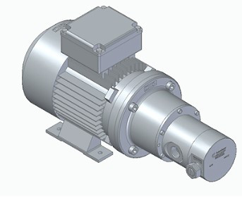 Scherzinger 3040-070-DM-37-4  Hastelloy (R) Gear Pumps 3040 Image