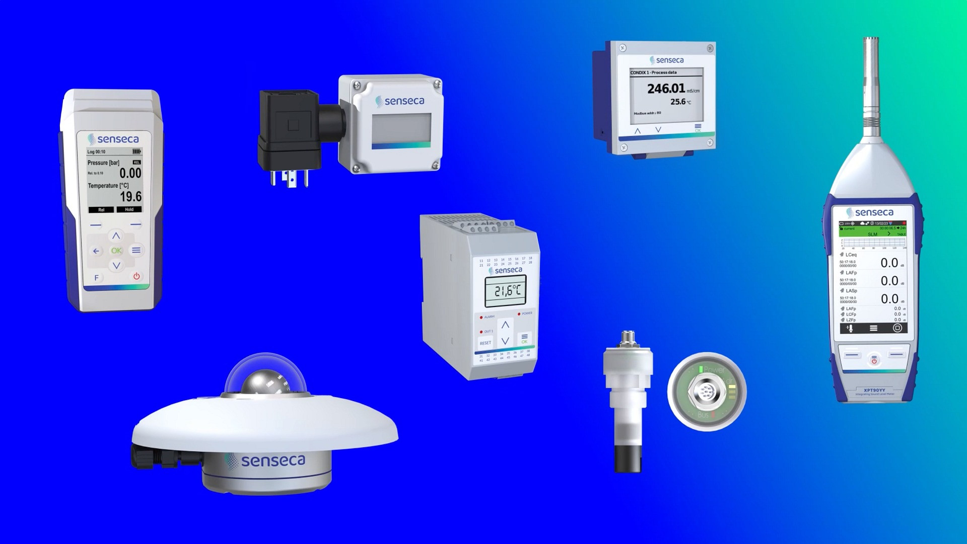 Senseca CVT500-1/5-0-5  Current And Voltage Transmitter Cvt500 Image