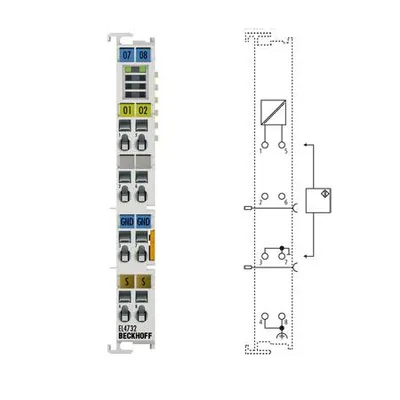 BECKHOFF BECKHOFF EL4732 2-channel analog output terminal - EL4732
