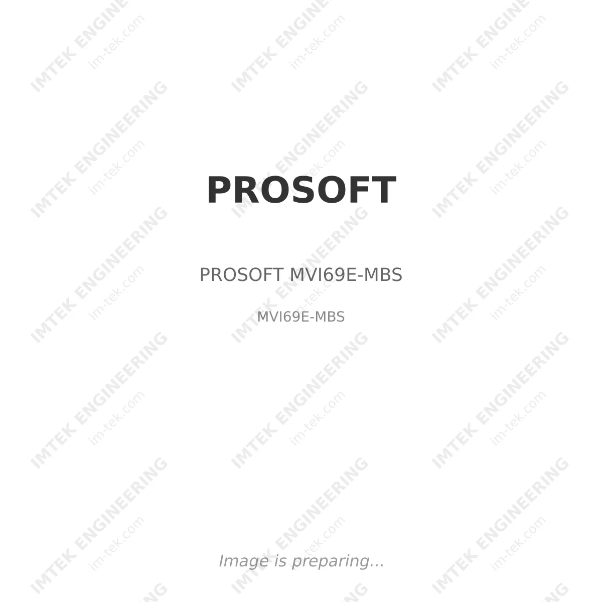 PROSOFT PROSOFT MVI69E-MBS - MVI69E-MBS