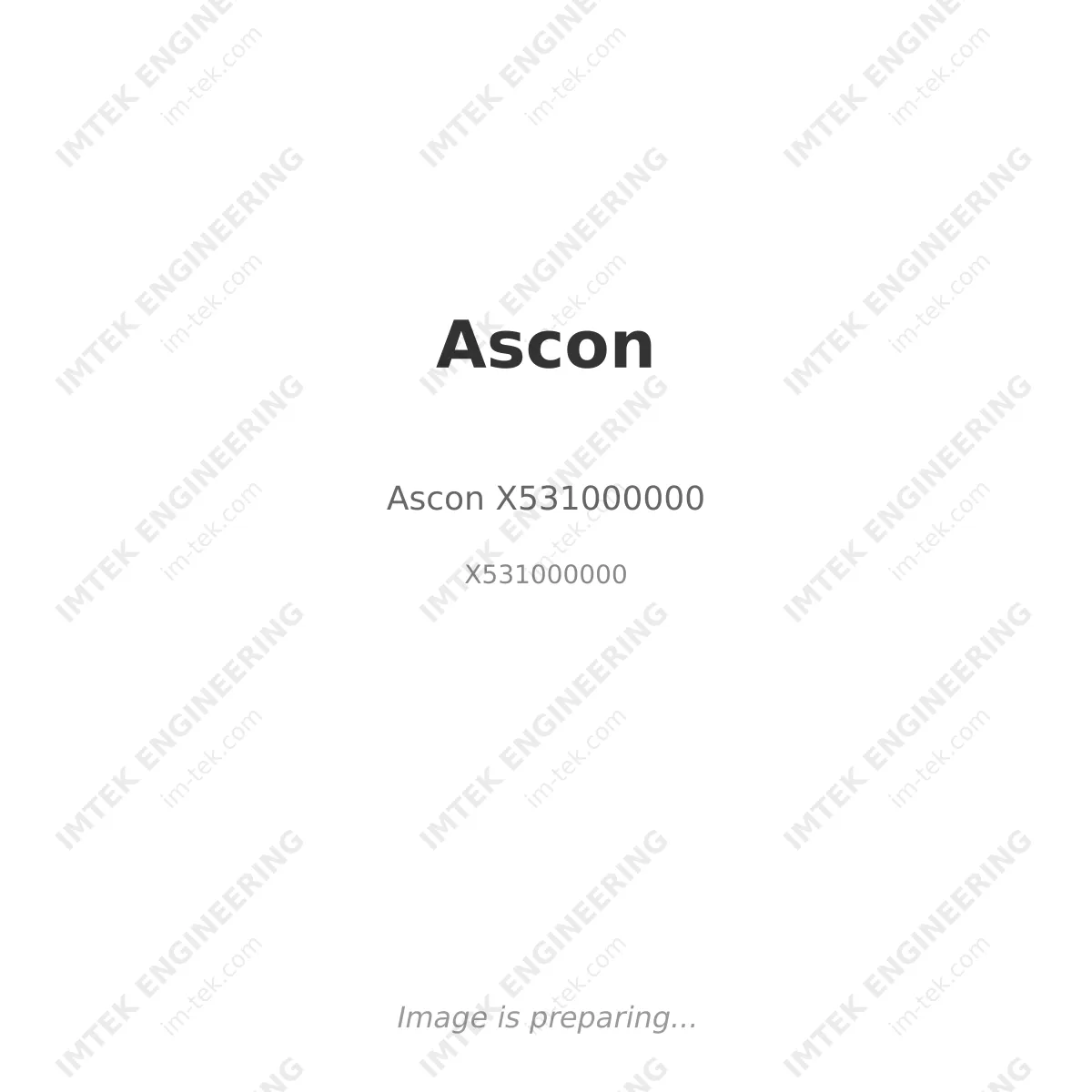 Ascon Ascon X531000000 - X531000000
