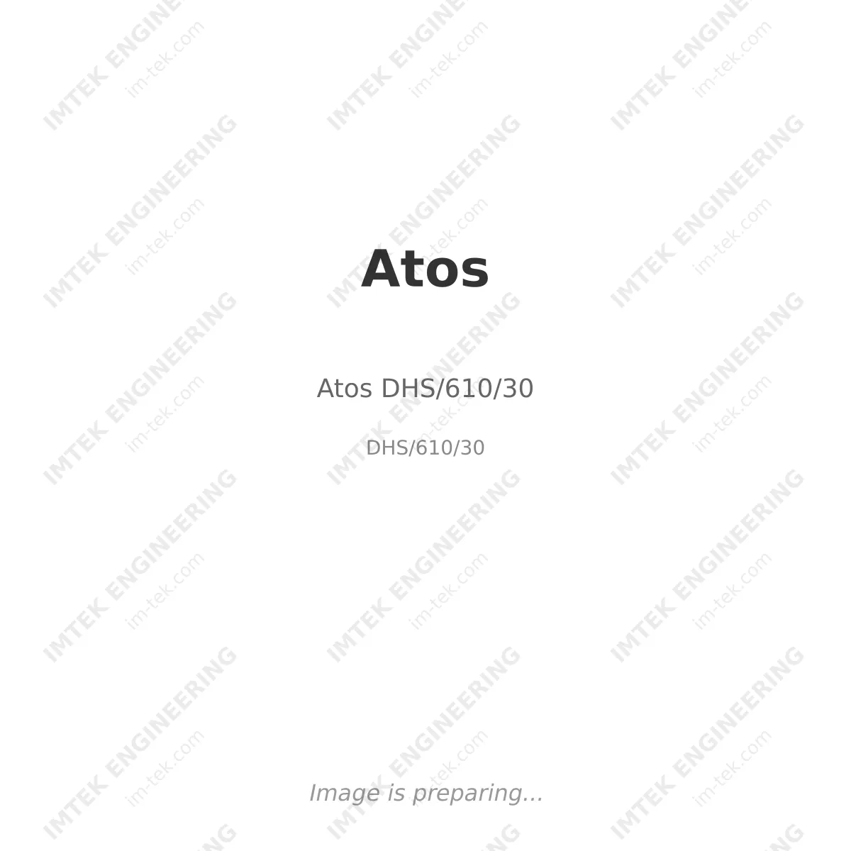 Atos Atos DHS/610/30 - DHS/610/30