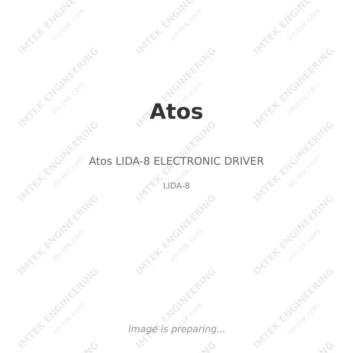 Atos Atos LIDA-8 ELECTRONIC DRIVER - LIDA-8