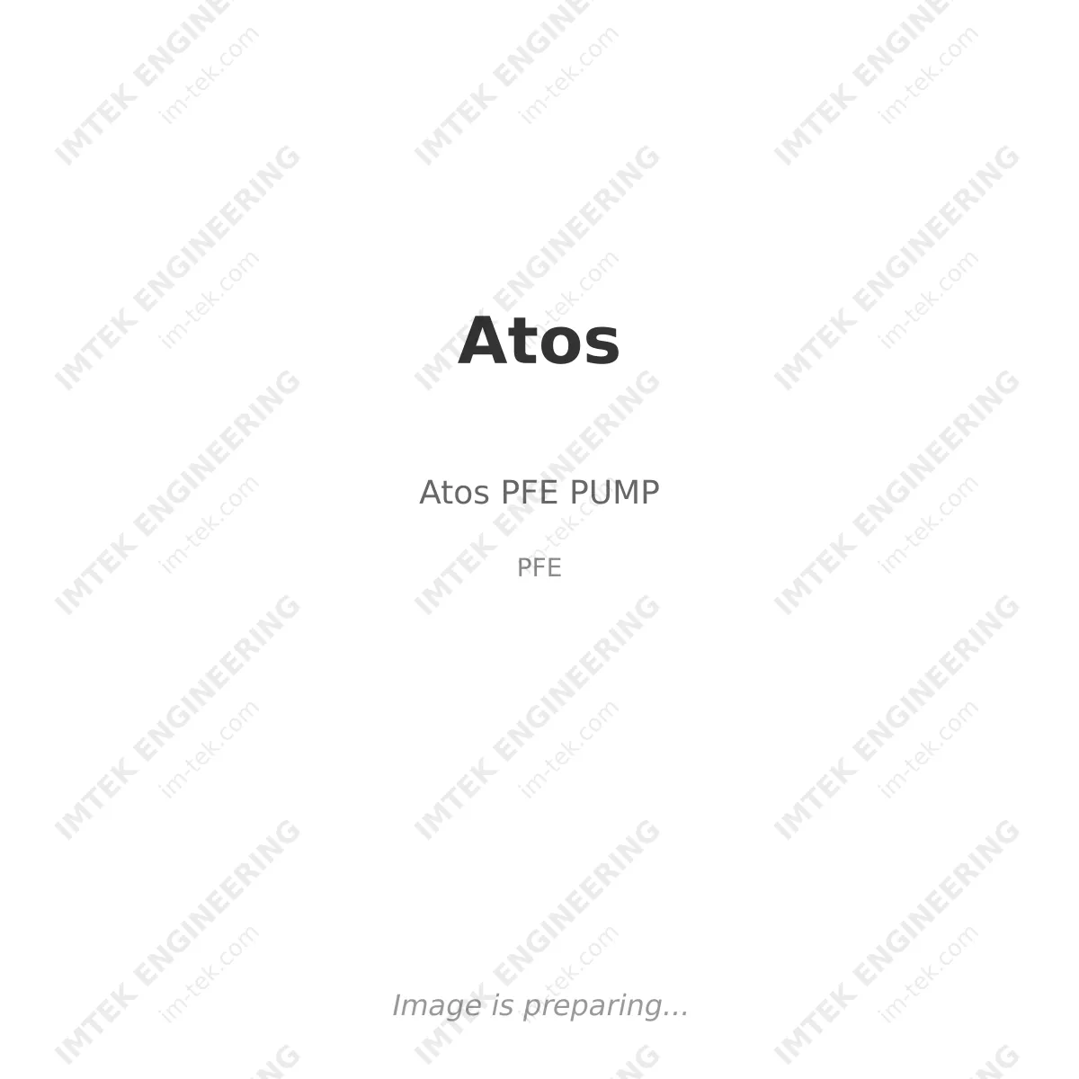 Atos Atos PFE PUMP - PFE