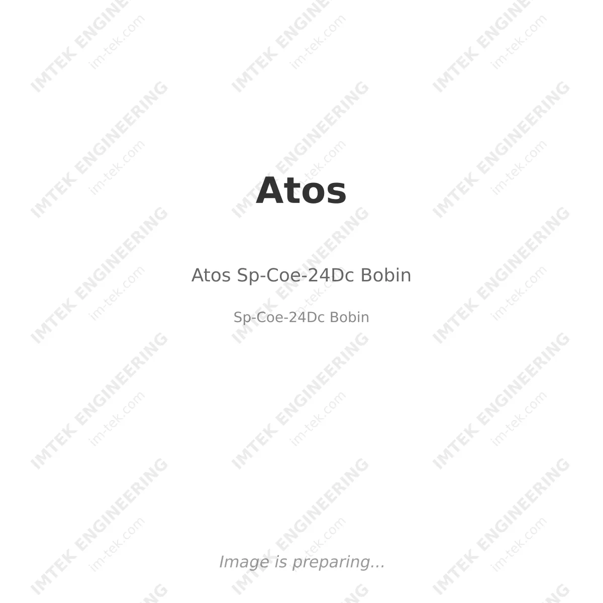 Atos Atos Sp-Coe-24Dc Bobin - Sp-Coe-24Dc Bobin