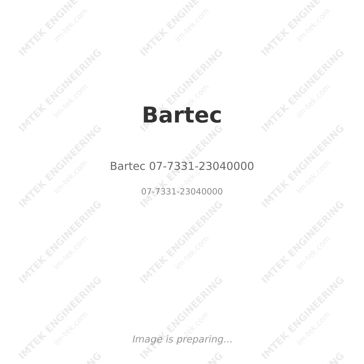 Bartec Bartec 07-7331-23040000 - 07-7331-23040000