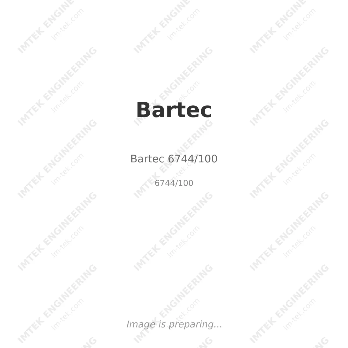 Bartec Bartec 6744/100 - 6744/100