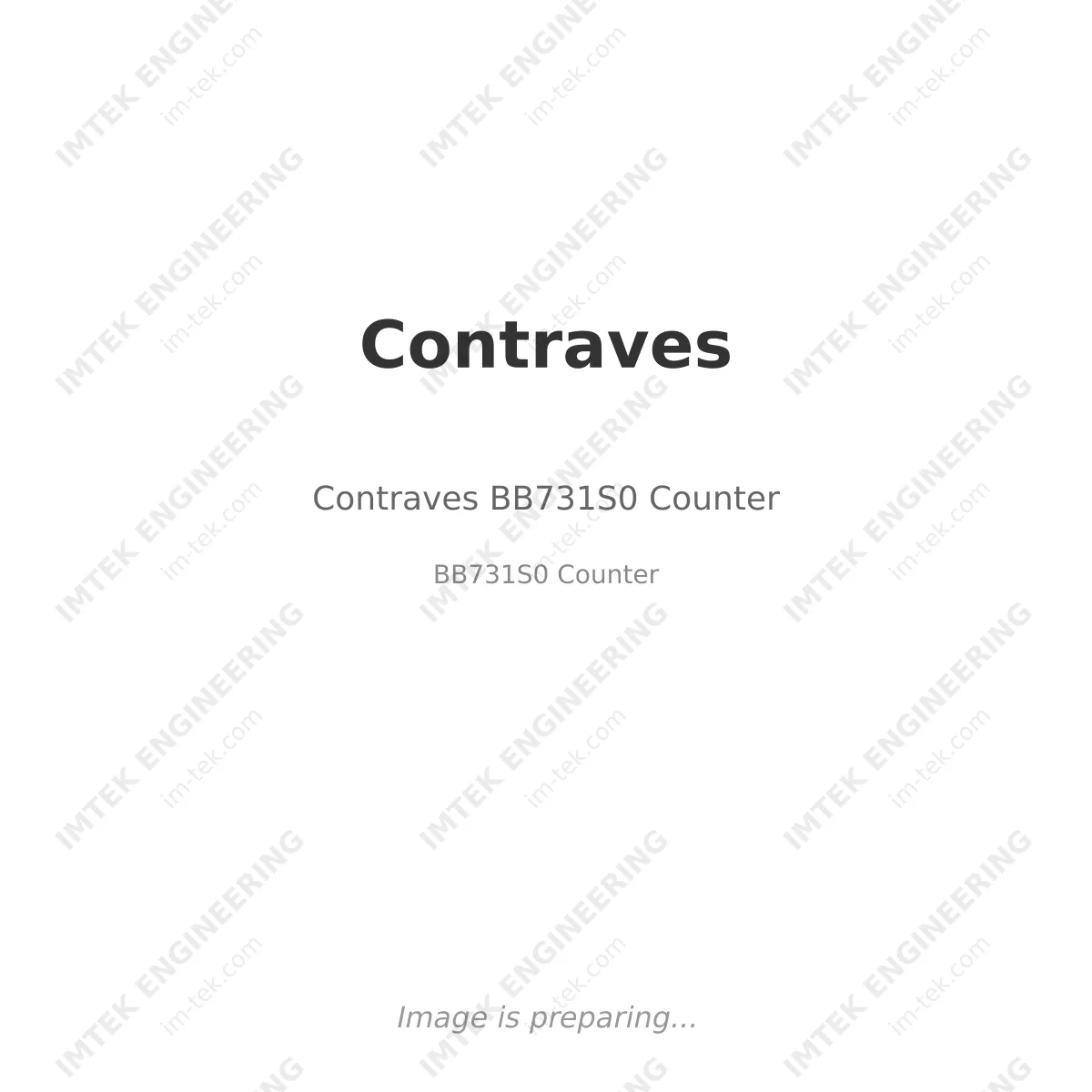 Contraves Contraves BB731S0 Counter - BB731S0 Counter
