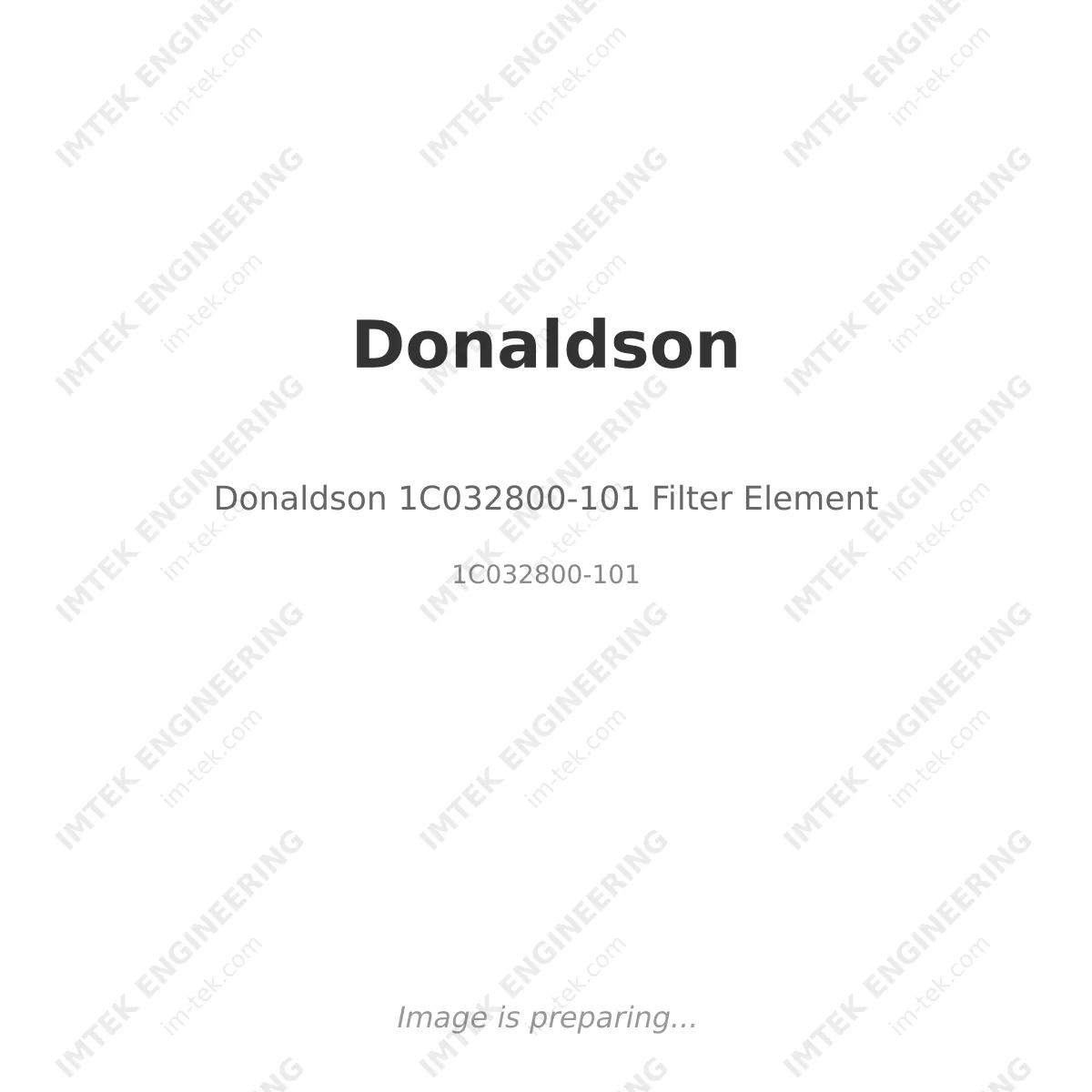 Donaldson Donaldson 1C032800-101 Filter Element - 1C032800-101