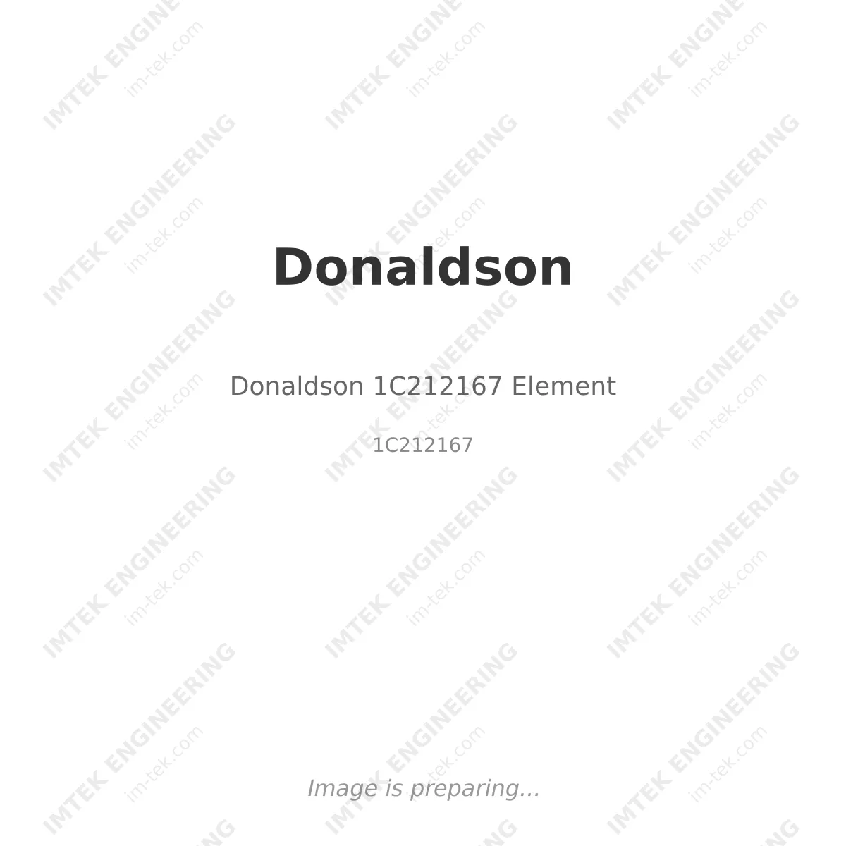 Donaldson Donaldson 1C212167 Element - 1C212167