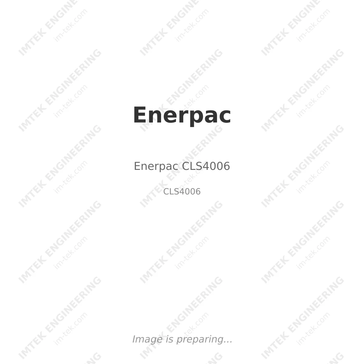 Enerpac Enerpac CLS4006 - CLS4006