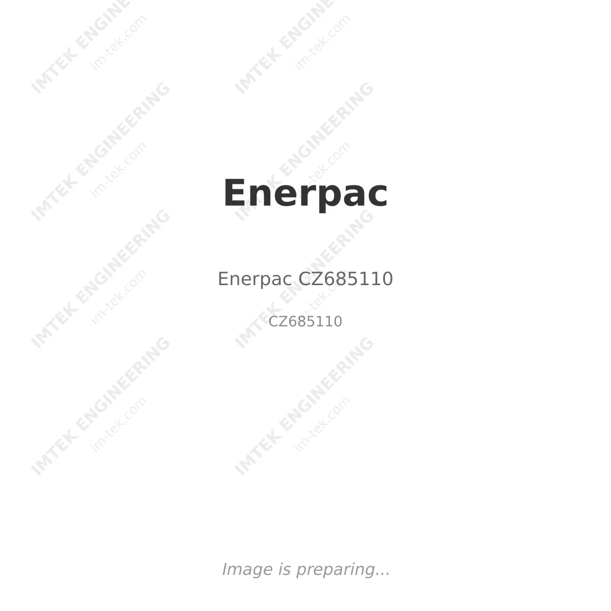 Enerpac Enerpac CZ685110 - CZ685110