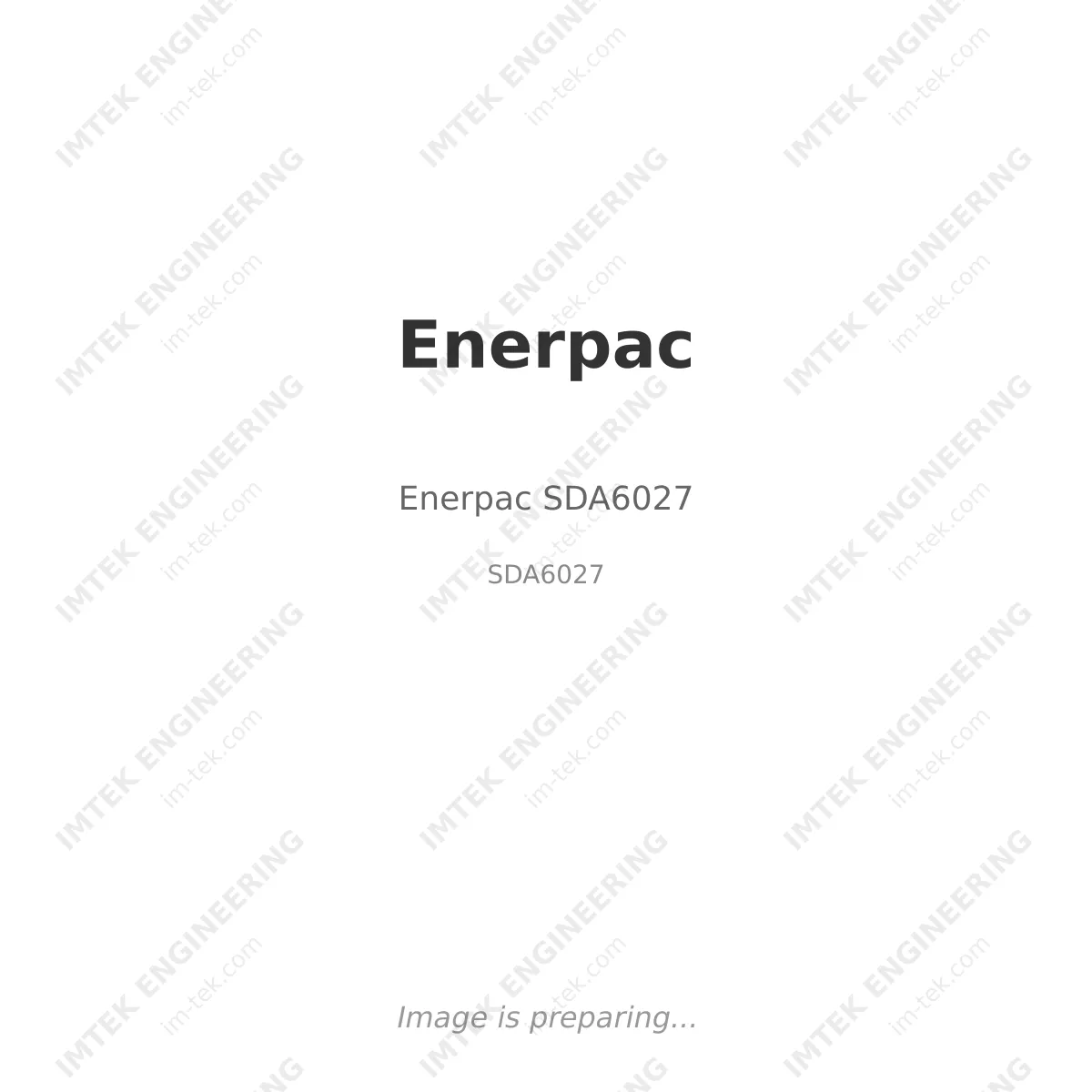 Enerpac Enerpac SDA6027 - SDA6027