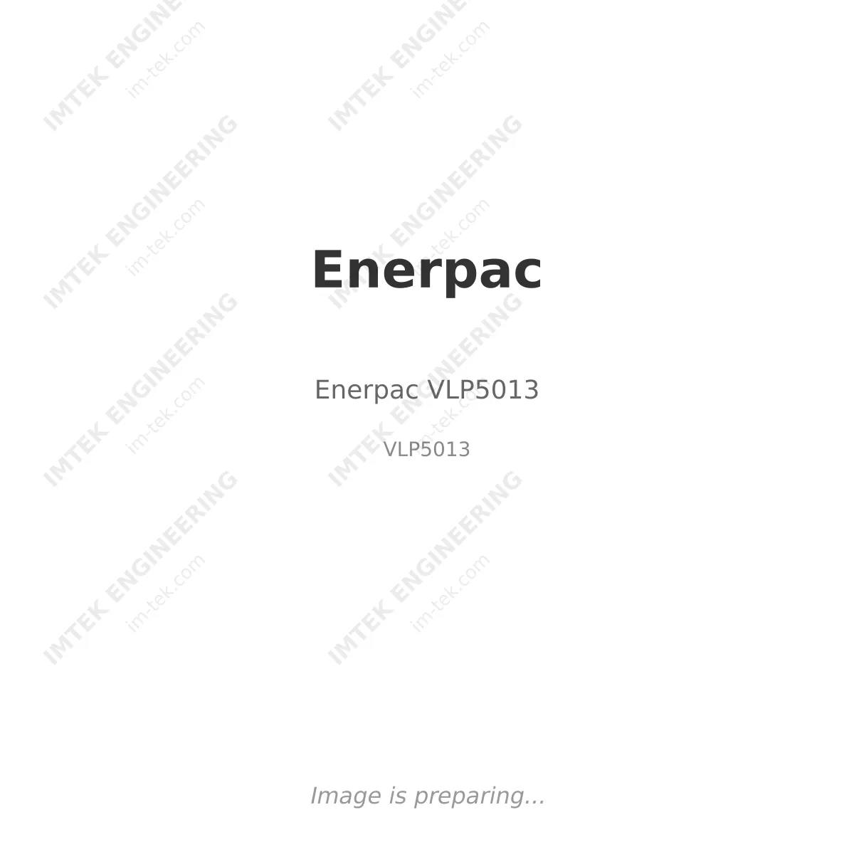 Enerpac Enerpac VLP5013 - VLP5013