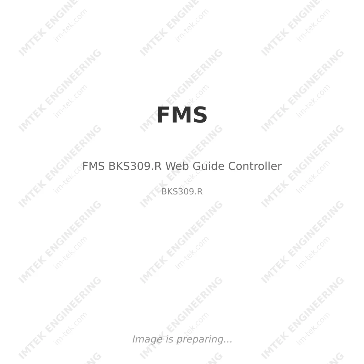 FMS FMS BKS309.R Web Guide Controller - BKS309.R