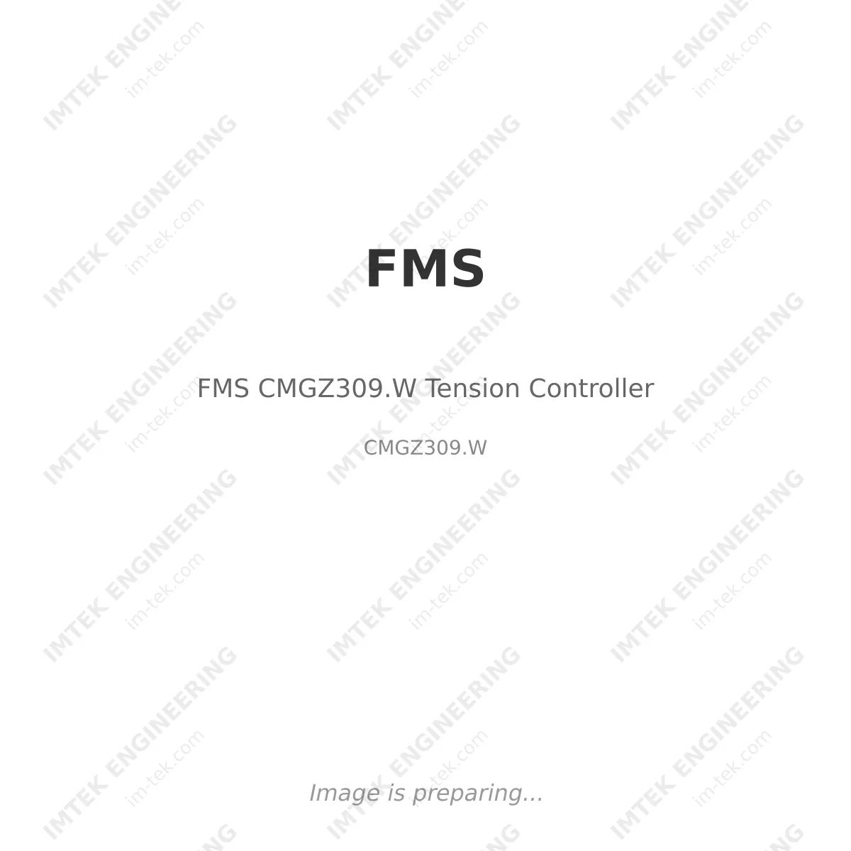 FMS FMS CMGZ309.W Tension Controller - CMGZ309.W