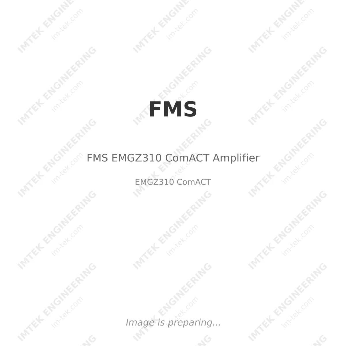 FMS FMS EMGZ310 ComACT Amplifier - EMGZ310 ComACT