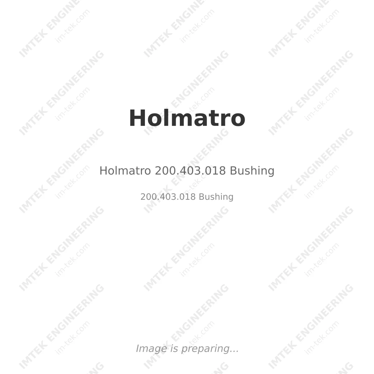 Holmatro Holmatro 200.403.018 Bushing - 200.403.018 Bushing
