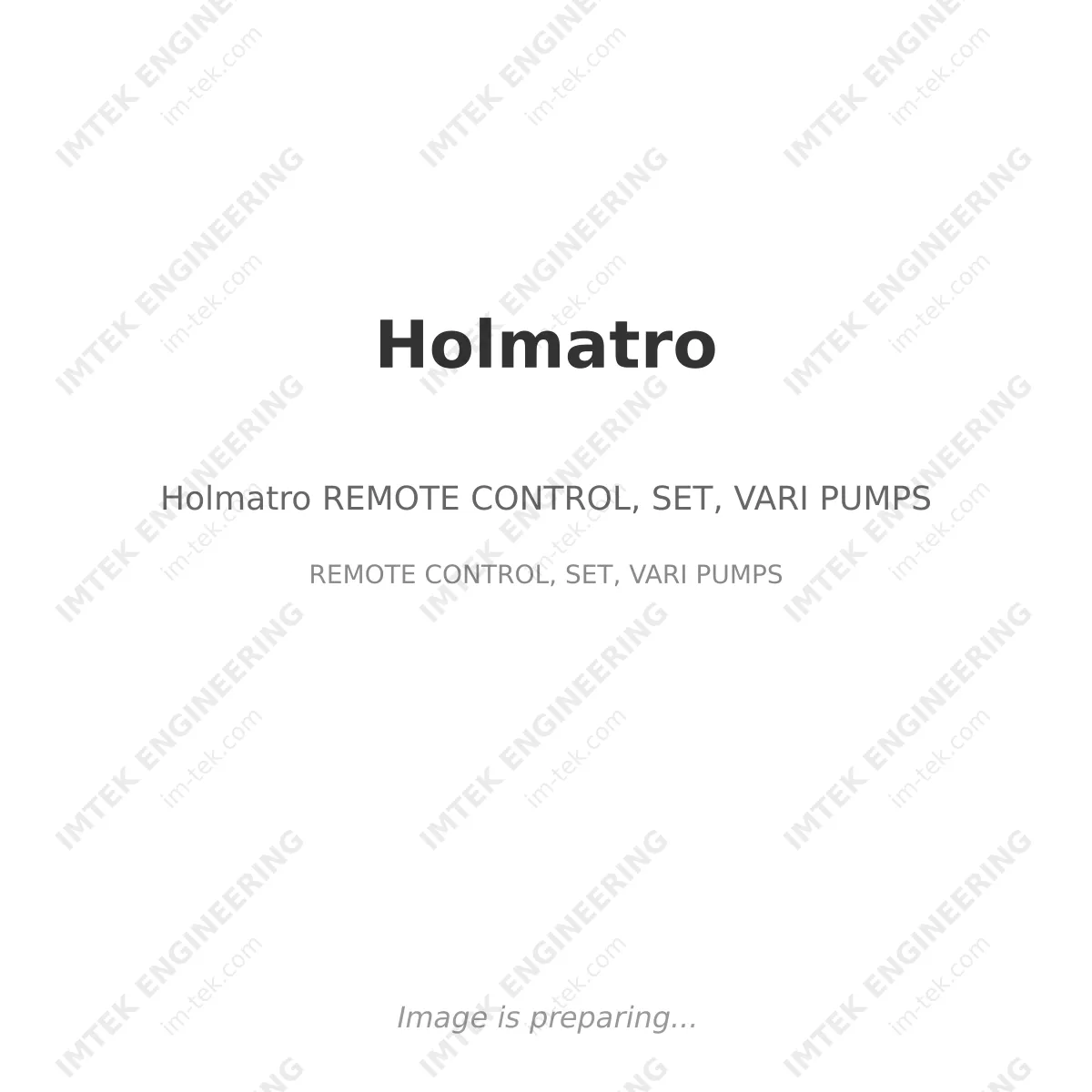 Holmatro Holmatro REMOTE CONTROL, SET, VARI PUMPS - REMOTE CONTROL, SET, VARI PUMPS